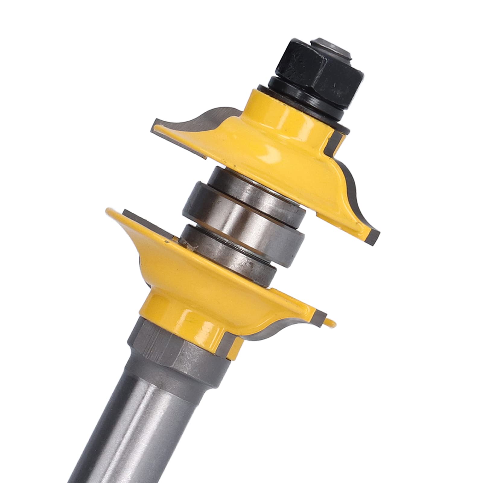Fraise à tige de 1/2" Fraise à bois réglable avec joints pour fabrication de meubles et machines CNC Tête de coupe en alliage d'acier au carbone 2 pièces