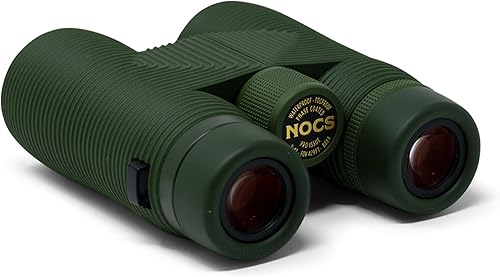 Nocs Provisions Pro Issue - Prismáticos compactos impermeables a prueba de niebla de 8 x 42 para adultos y niños, aumento de 8X, lente multicapa de