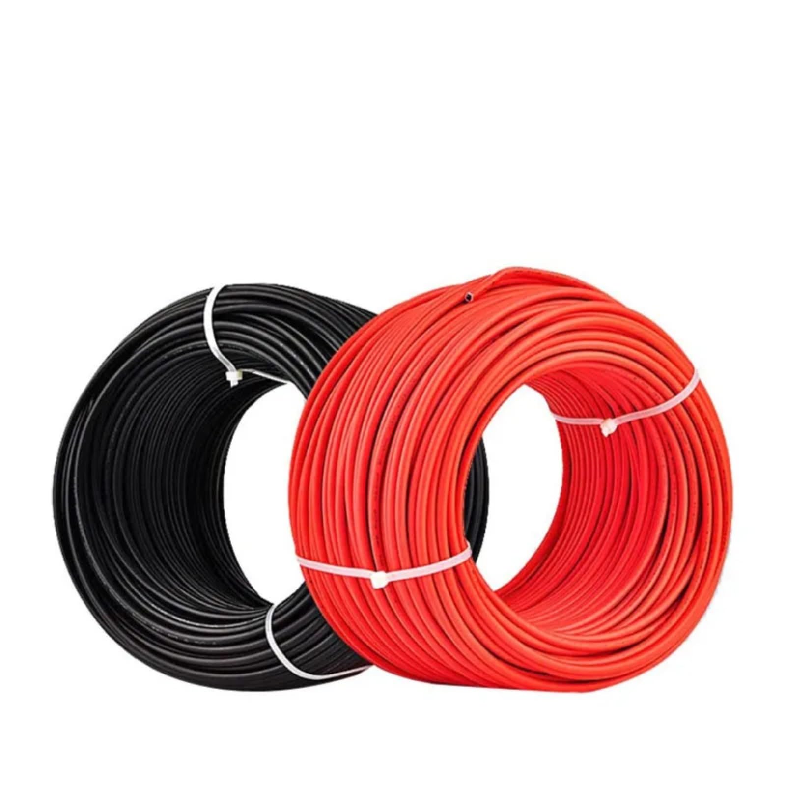 Cavi elettrici 14/12/10 AWG 2.5mm2 4mm2 6mm2(Red cable; 5 meter; 14 AWG-2.5mm2)