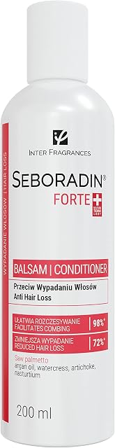 SEBORADIN FORTE Hair Balm for Hair Loss, Hair Thinning Premium Conditioner 200 ml | With Vitamins and Natural Extracts for Thickening and Growth, Natur Technology | Hair & Scalp Treatment | Hair Care