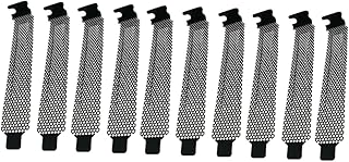 Cooling Fan Filter 10pcs Pci Fan Cooler Mesh Mesh Grill PC Cooler Fan Computer Mesh Pci Slot Cover Black Cooling Fan PC Case Blanking Plate Computer Chassis Block PC