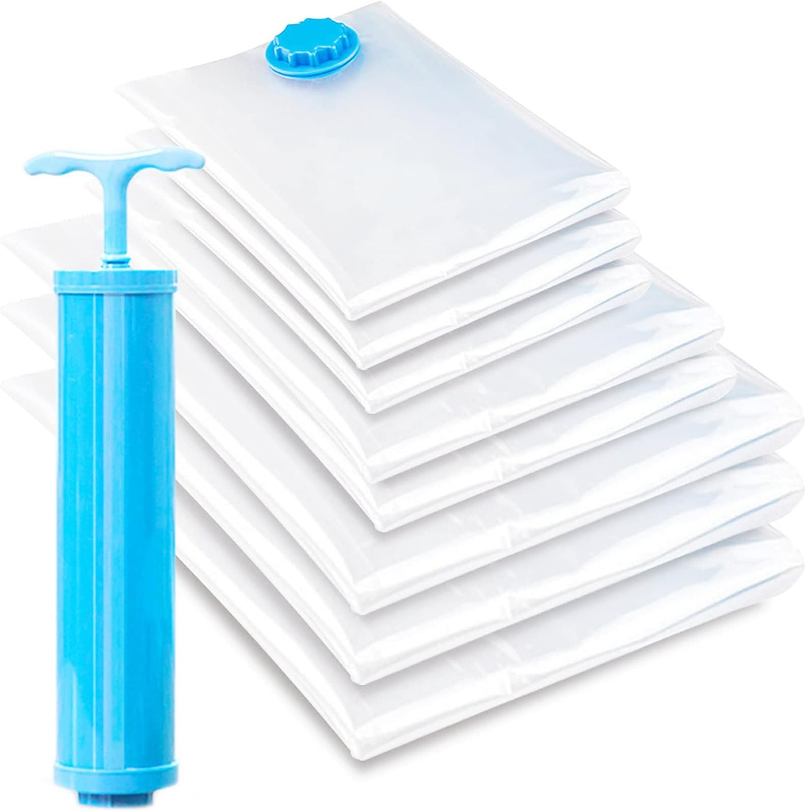 Amazon Basics Vacuum Compression Storage Bags with Airtight Valve and
