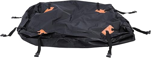 Miniatura 4 de Drfeify Bolsa de carga para techo de automóvil, tela Oxford 600D, con alfombrilla antideslizante, ideal para acampar y viajar