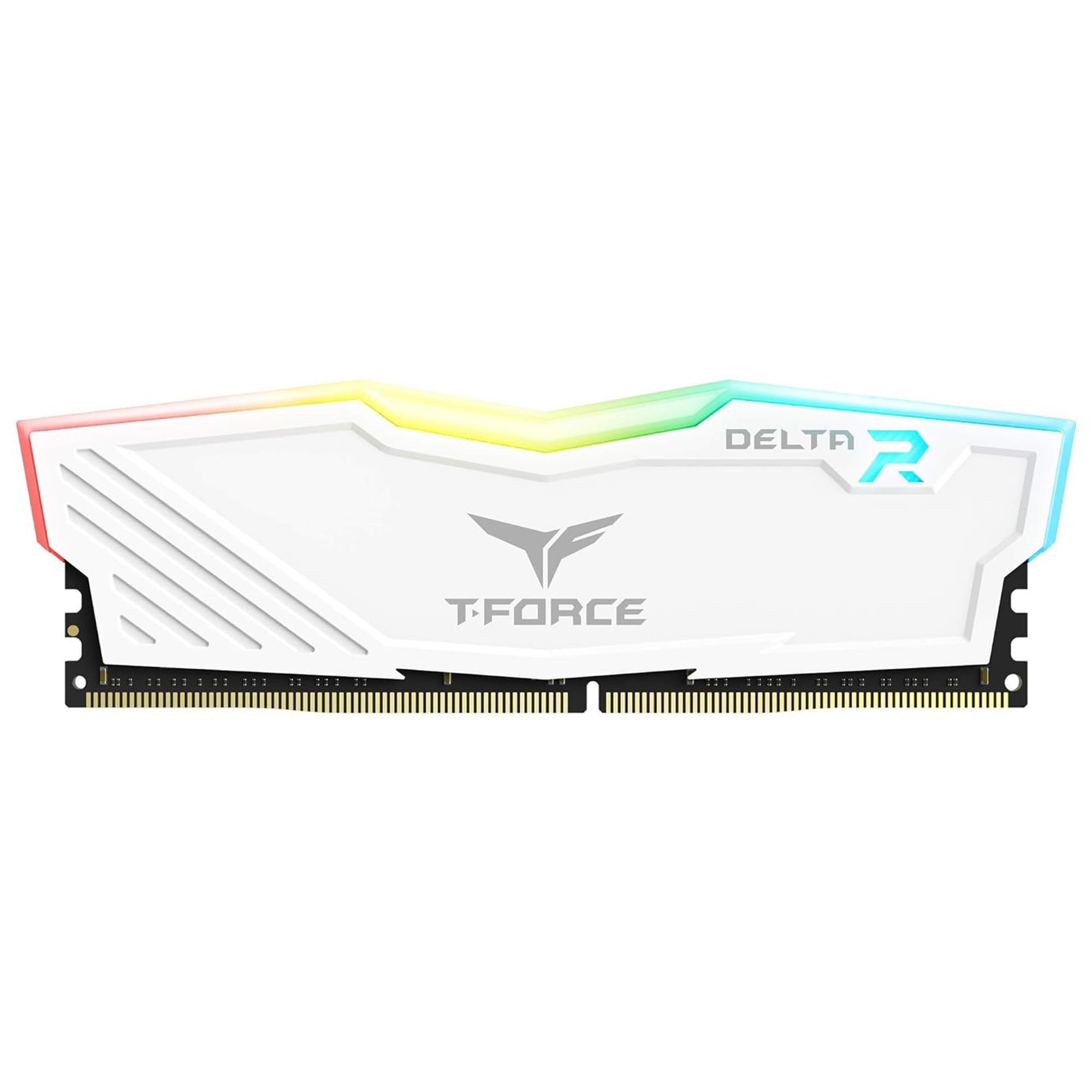 TeamGroup T-Force Delta RGB 8GB 3200MHz (3200MT/s) CL16 White DDR4 Desktop Gaming Memory, Metal Heatsink, ARGB Motherboard Sync, XMP 2.0, for Intel/AMD CPU, High Performance Low Latency RAM Module (B0D9VZ7PW3) Amazon Price History, Amazon Price Tracker