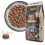 BELCANDO Adult GF Duck | getreidefreies Hundefutter | Trockenfutter ohne Getreide mit Ente | Alleinfuttermittel für ausgewachsene Hunde ab 1 Jahr