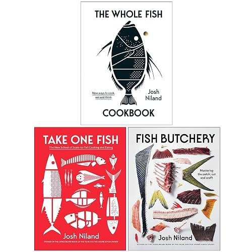 Josh Niland Collection 3 Books Set (The Whole Fish Cookbook, Take One Fish &amp; Fish Butchery)