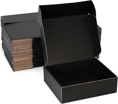 Miniatura 32 de Cajas de envío pequeñas de 9 x 6 x 2 pulgadas (paquete de 25) – Cajas de cartón corrugado blancas resistentes para pequeñas empresas, comercio