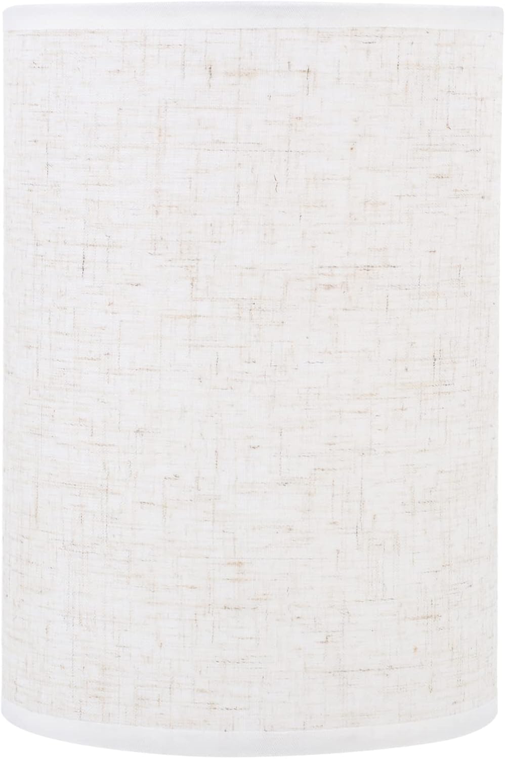 Lurrose White Lamp Shade Round Lampshade Cloth Cloth Lamp Shade Fabric Drum Lampshade Modern Lamp Cover for Table Floor Lamps Replacement Cloth Lamp Shades Vintage Home Decor