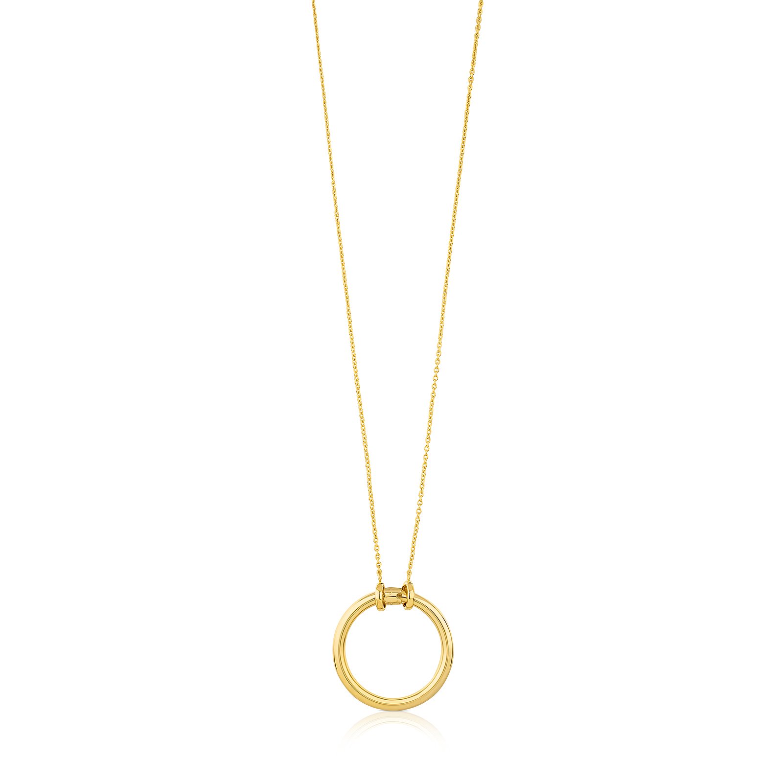 TOUS Collar con baño de Oro 18 KT sobre Plata Hold