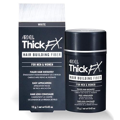 Miniatura 7 de Ardell Thick FX Fibra de construcción de cabello blanco para cabello más completo al instante, 0.42 oz