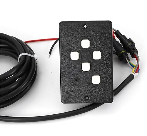 Miniatura 4 de Foco de bombilla de 100 W, reflector de barco marino con control remoto de 2500 lm, 12 V, impermeable, rotación de 360, lámpara halógena para