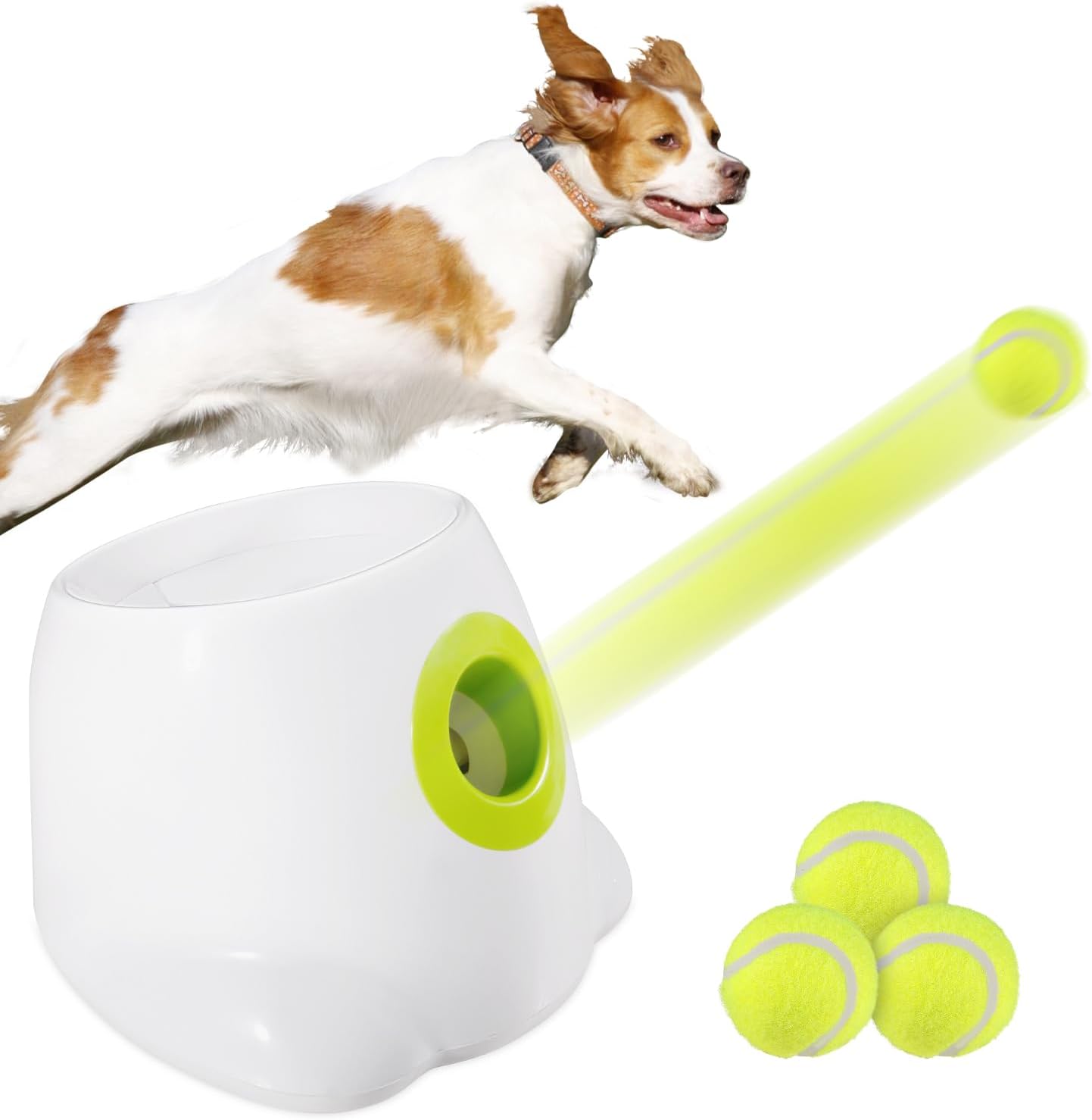Dog Ball Launcher, Automatic Ball Launcher for Dogs, Dog Toy Balls