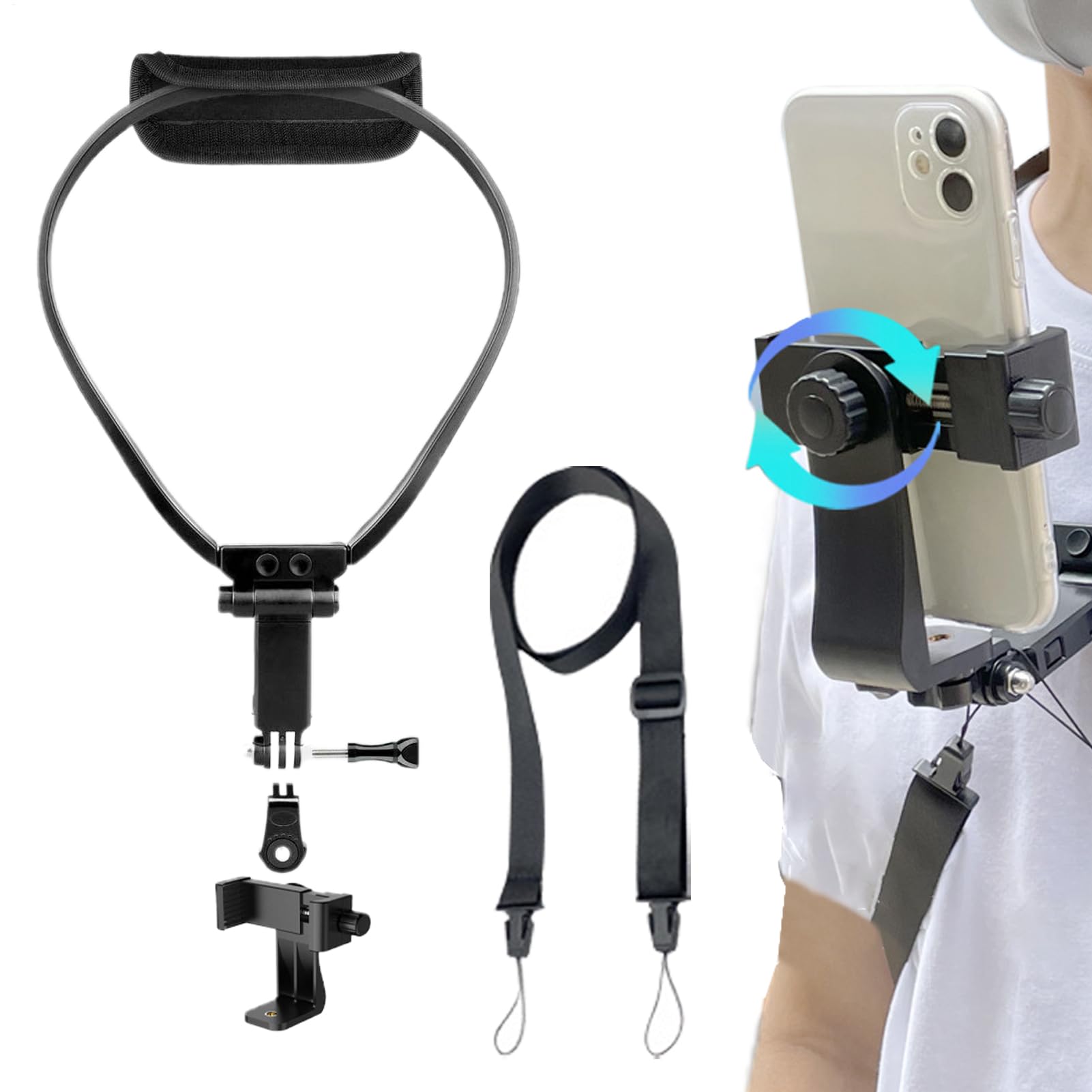 Support de cou pour smartphone réglable et léger Generisch - 8