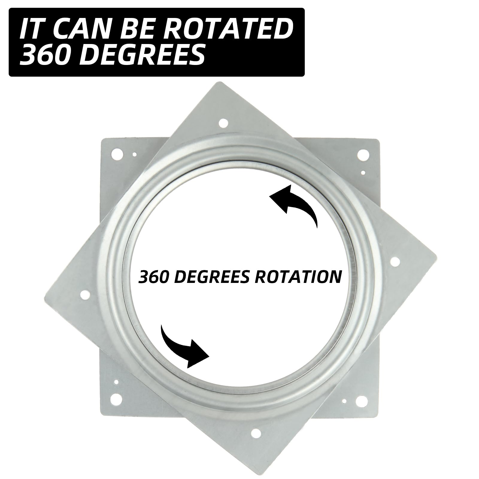 Revolving Bearing Snapklik.com : 10 Pack Lazy Susan Hardware 6 Inch, Silver Lazy Susan ...