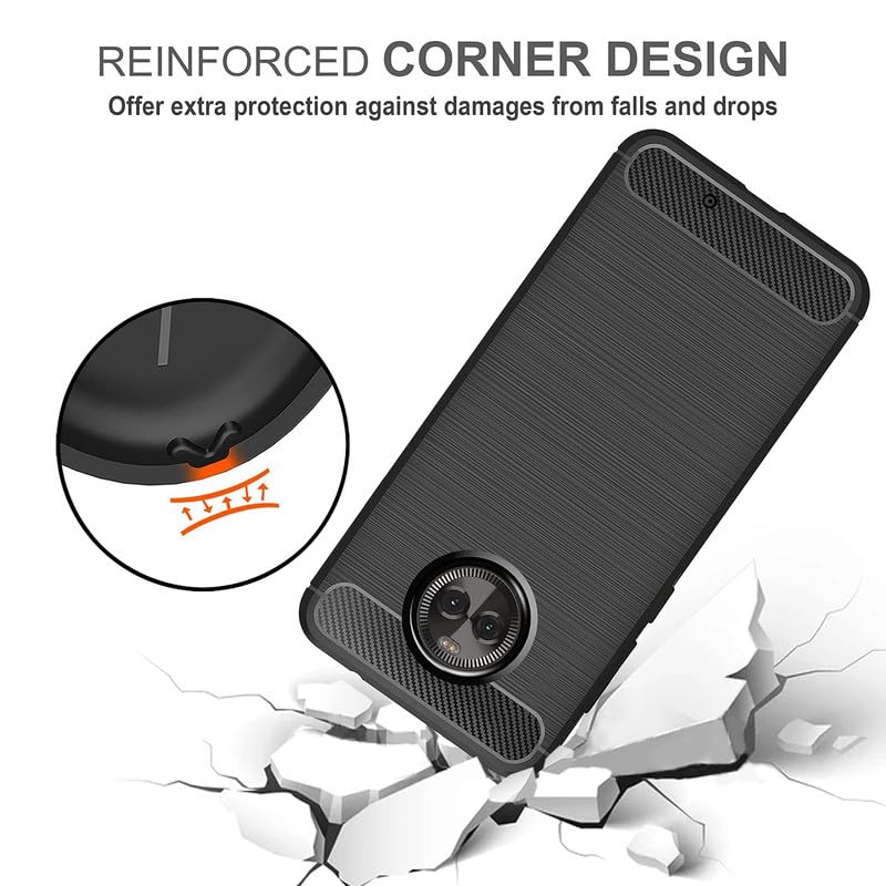 Image of Basic Case for Moto X4 (Carbon Fibre Black)