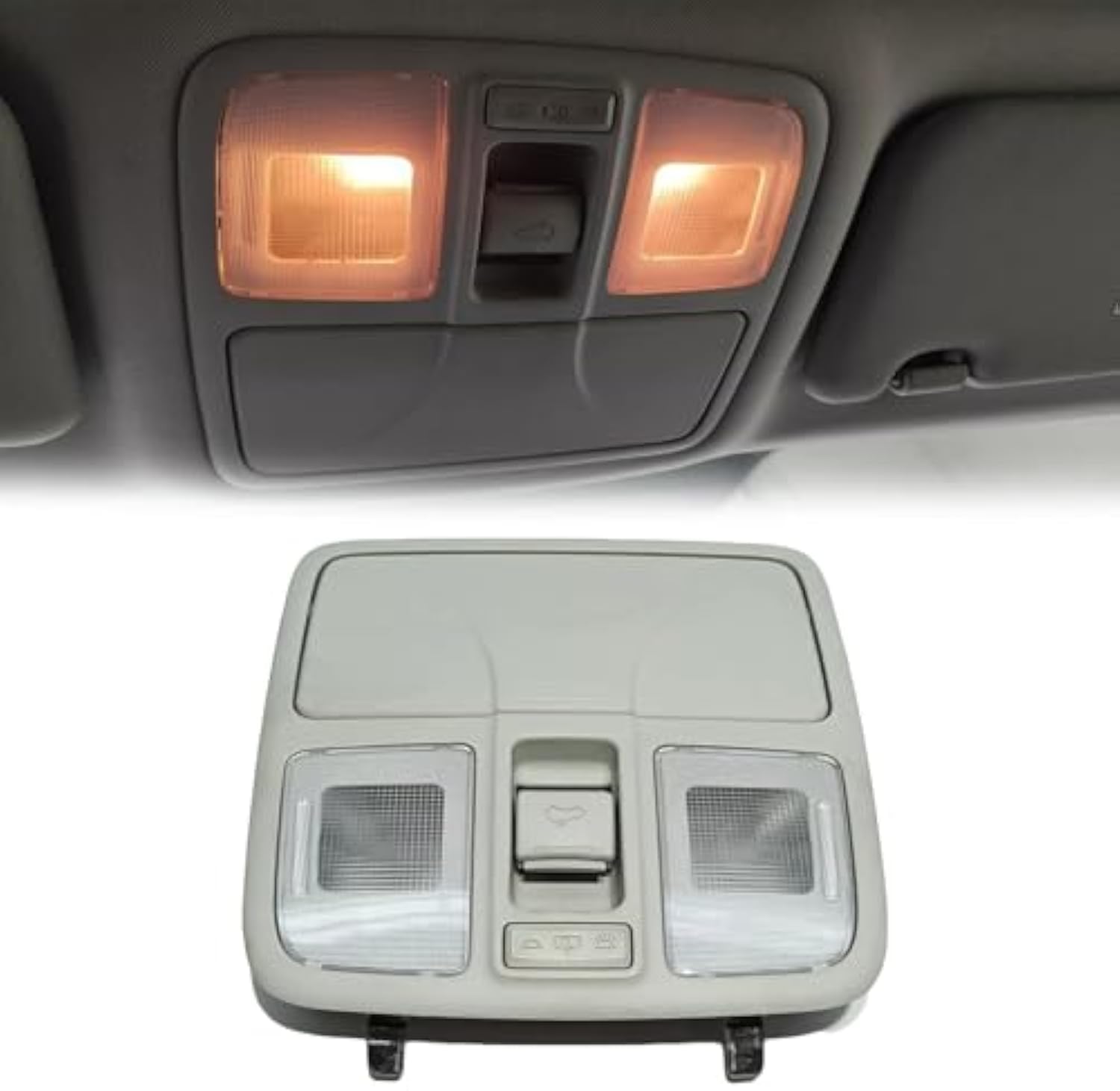 Lámpara De Lectura Coche para Hyundai IX35 928202S100OM Luces De Lectura De Cúpula De Coche Luz De Lectura Interior Console Assy