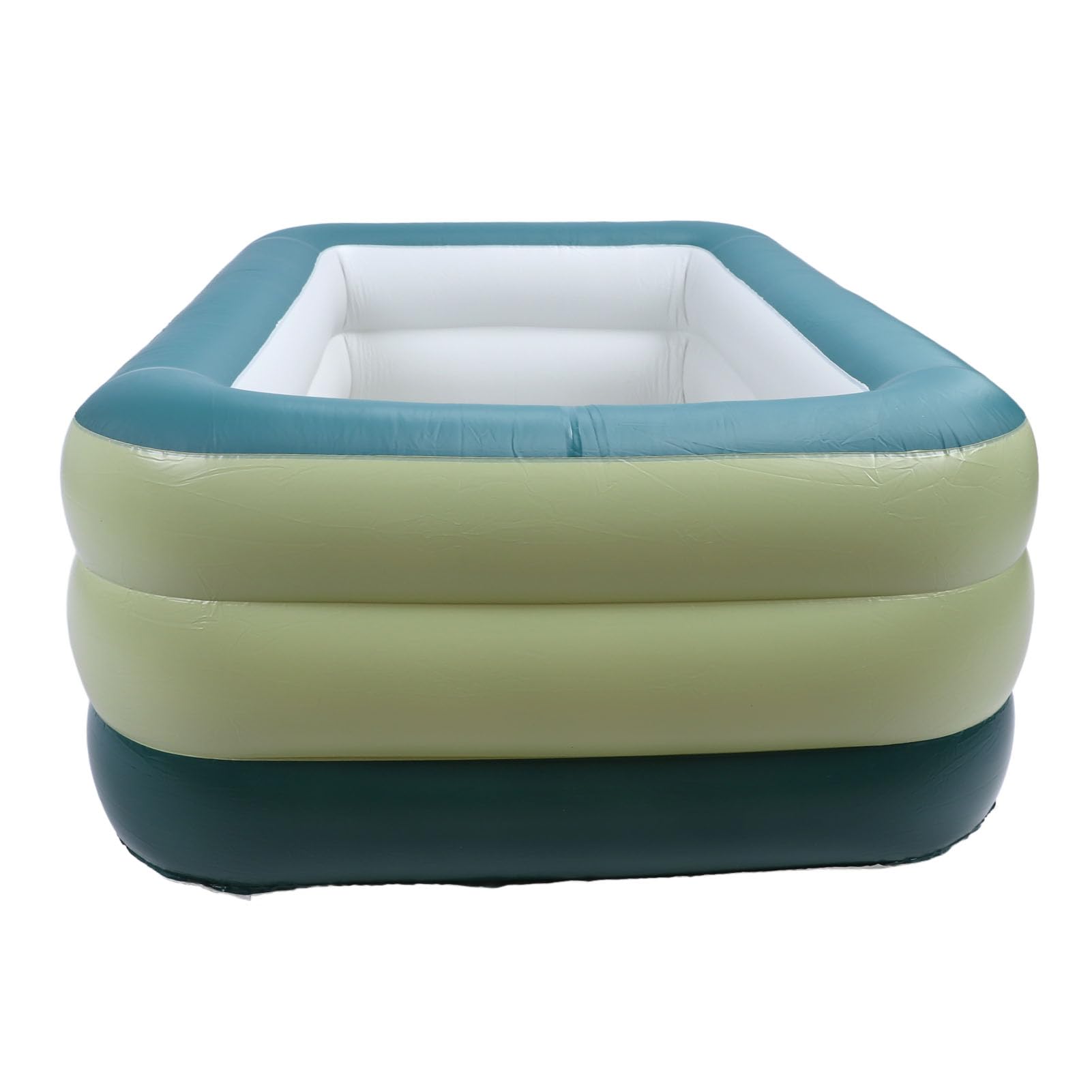 Verdicktes PVC-Aufblasbares Familienbecken Für Kinder, Faltbares Design, Multifunktionale Babybadewanne, Aufblasbares Familienbecken, Hinterhof, Sommer-Wasserparty (1238L)