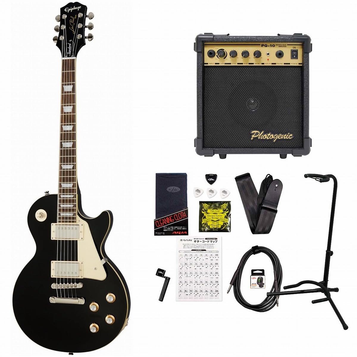 Amazon | Epiphone/Inspired by Gibson Les Paul Standard 60s Ebony 