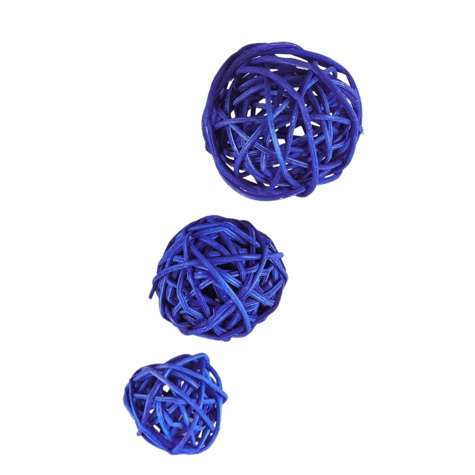 ZUXWUX 15Pcs Rattan Hanging Balls Decor For Wedding Christmas Party Home