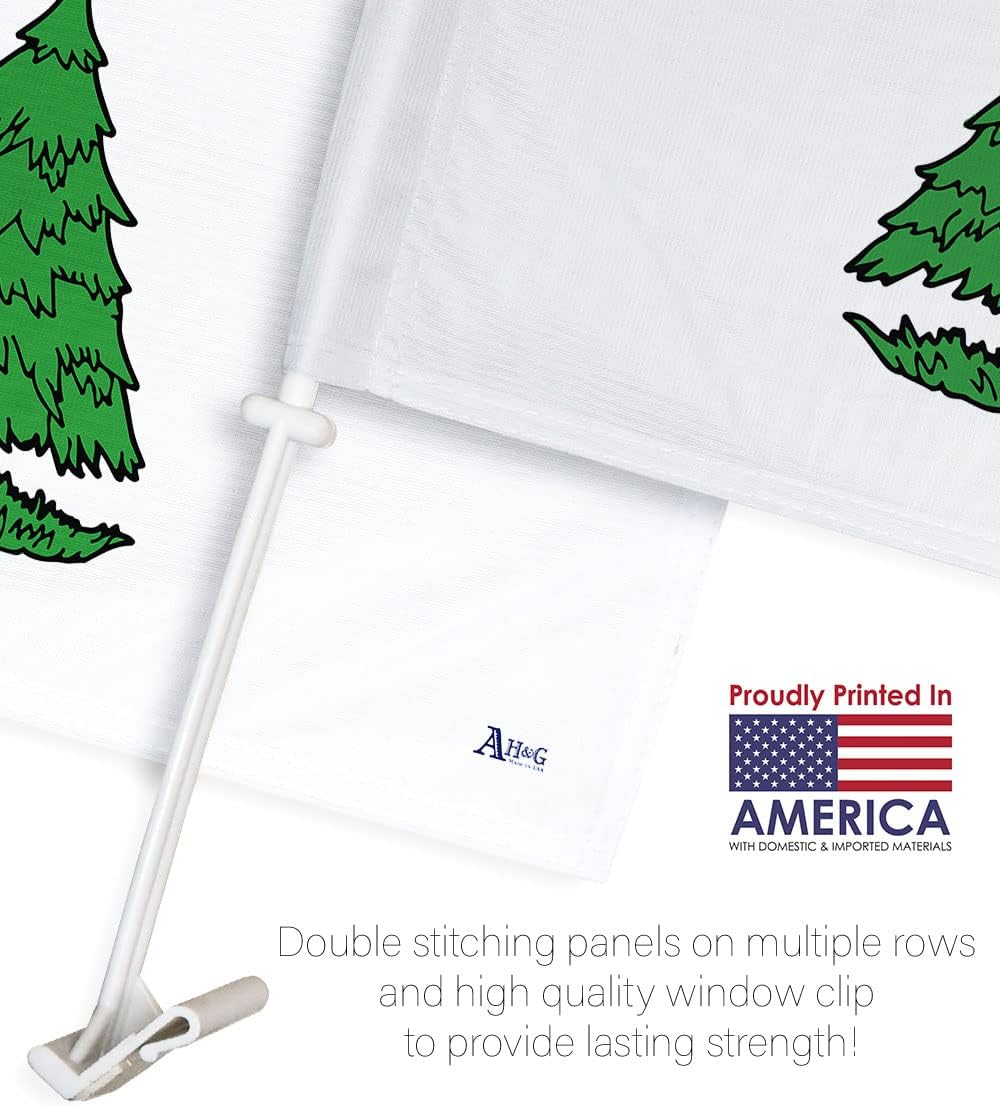Appeal to Heaven Car Flag Pine Tree Banner for Window Clip Pole Accessories Bandera para Carros De American Decor Outdoor Patriotic Yard Sign Trump Historic Decorations Republican Gifts Made in USA