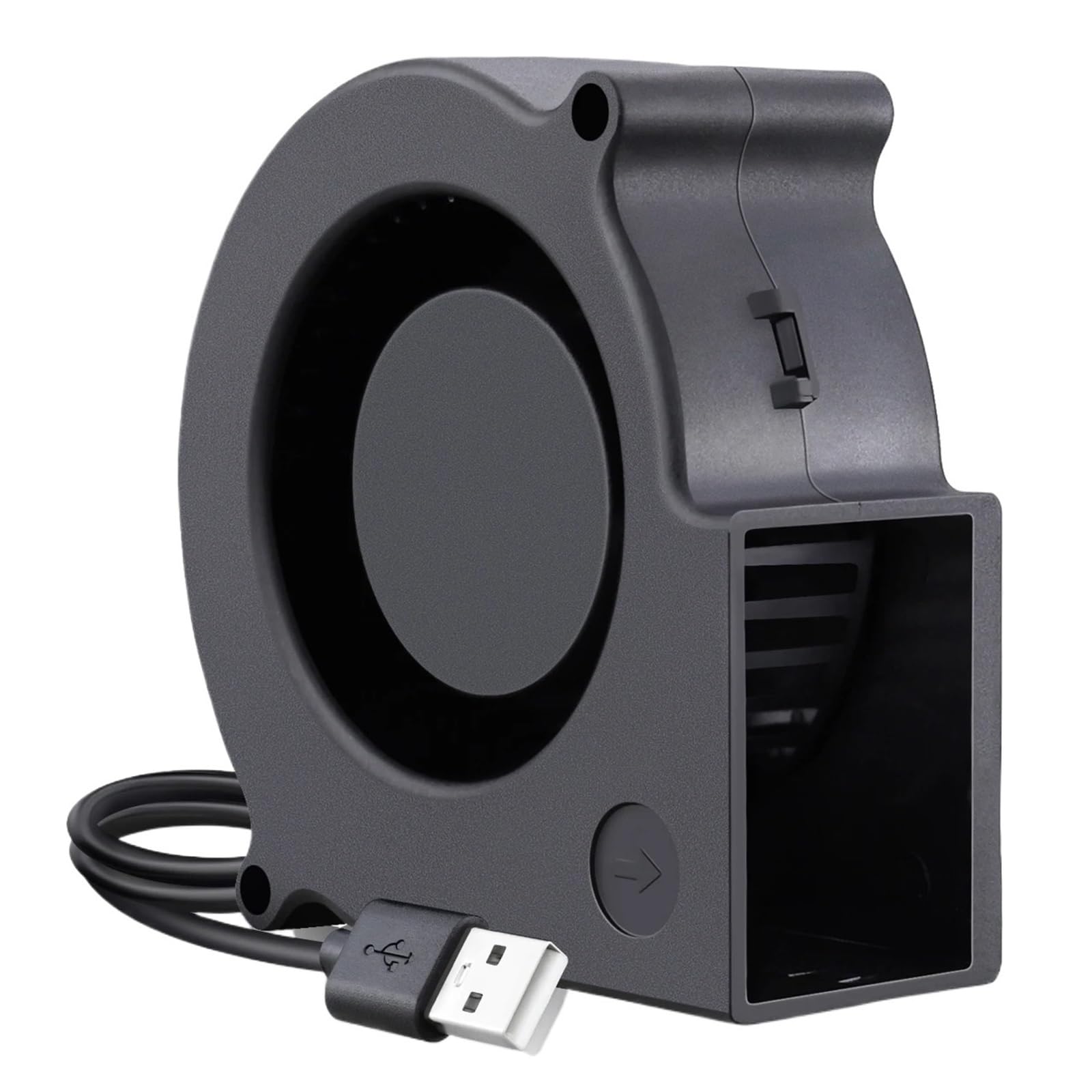 2 szt. DC 5 V 12 V 24 V USB 2Pin 7530 Odśrodkowy wentylator dmuchawy chłodzącej z przepływem powietrza(12V Sleeve 2Pin)