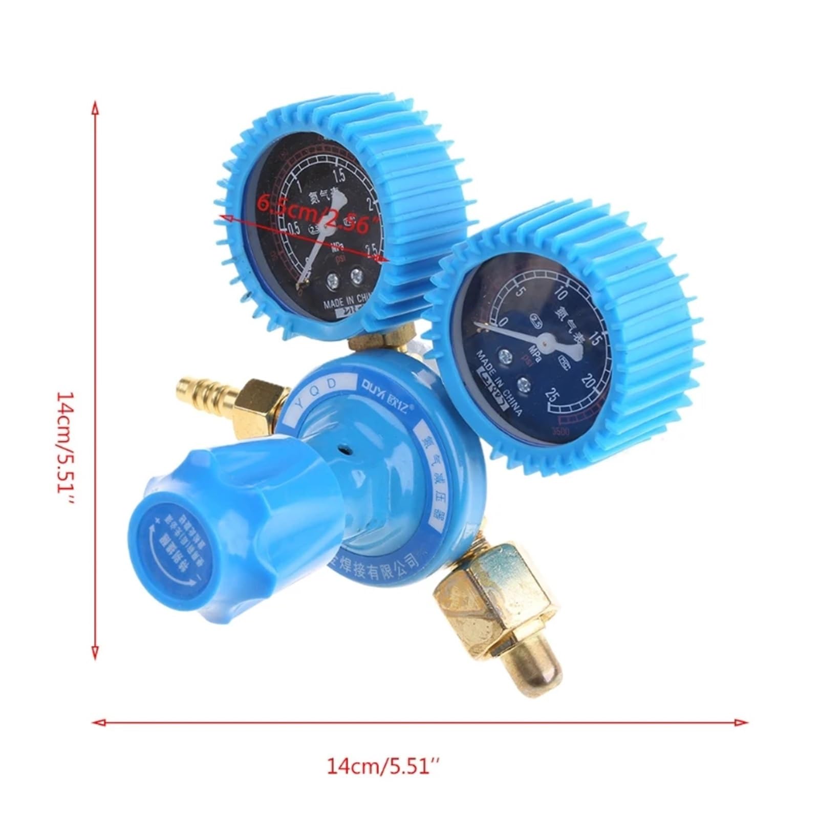 Gasregler, Schweißregler, Industrie-Stickstoff-Manometer, Stickstoff