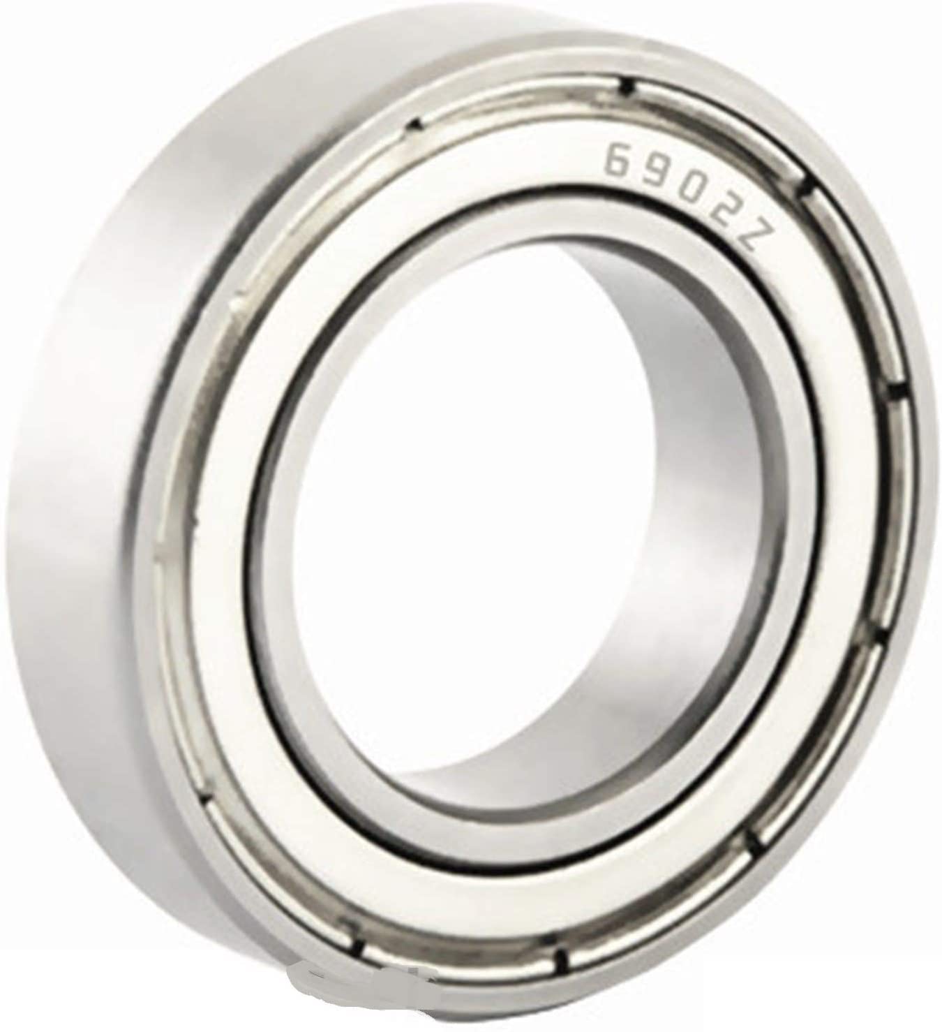 XRKJKQIDG TMP1105 Precision Deep Groove Ball Bearings 5pcs 6902ZZ Iron Cover Seal 6902-ZZ 15x28x7mm Bearing Steel Material