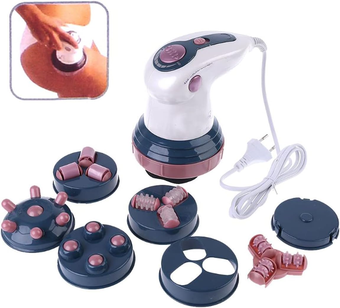 Infrared Electric Body Massager Slimming 6 In 1 Full Body Anti-cellulite Machine Massage Roller for Neck Shoulders Arm Back Waist Legs and Foot