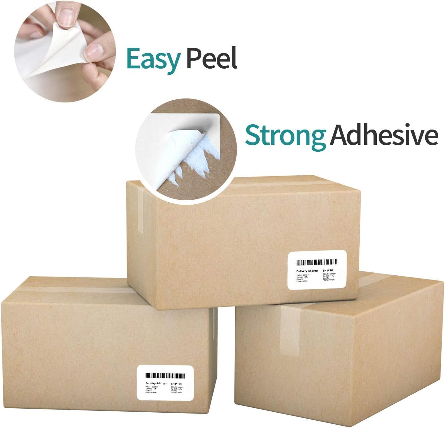7200 Pcs Replacement Compatible for Dymo 30256 2-5/16" X 4" Shipping Labels（Not for Dymo 550, 5XL）, LabelChoice 24 Rolls Direct Thermal Label Used with Dy-mo Labelwriter 450,450 Turbo, 4XL