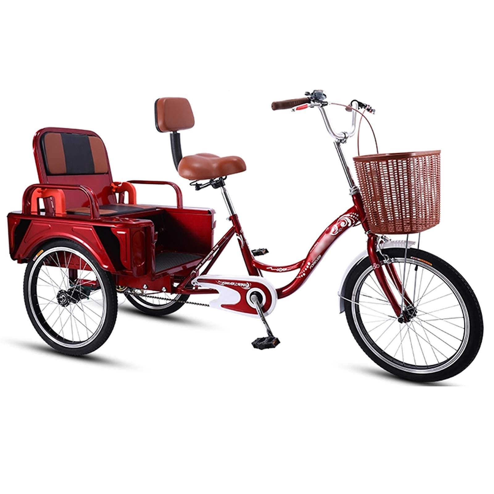 Buy 3 Wheel Bikes Adult Tricycle Seniors Trike 20 Inch Three Wheeled
