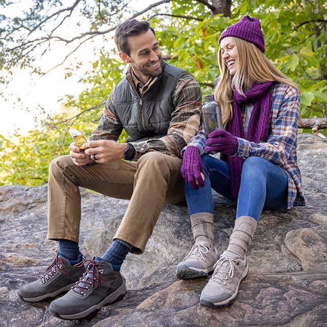 Jeep Women's 3 Piece Cable Knit Scarf, Beanie, and Gloves Set - One Size Fits Most - Image 5