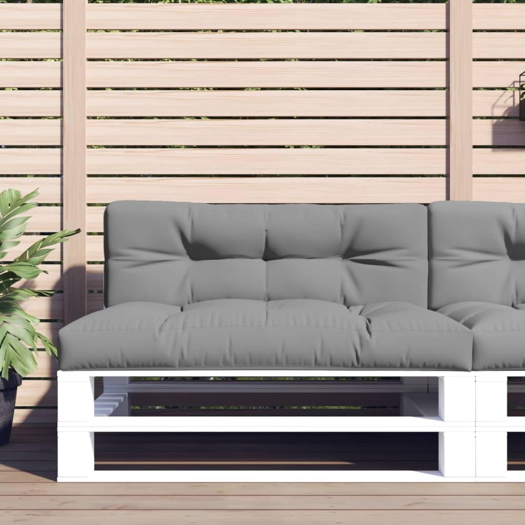 Palettensofa-Kissen Grau 120x40x10 cm