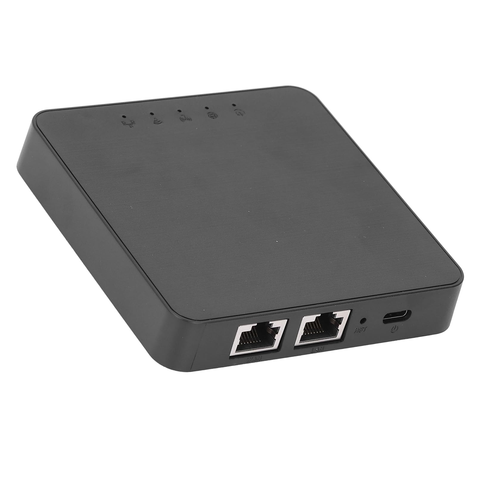 Routeur 4G LTE, Modem Routeur 4G 150 Mbps avec Emplacement pour Carte Nano SIM, Point D'accès Mobile 580 MHz avec Deux Ports Ethernet Gigabit, pour Caméra de sécurité de Camping