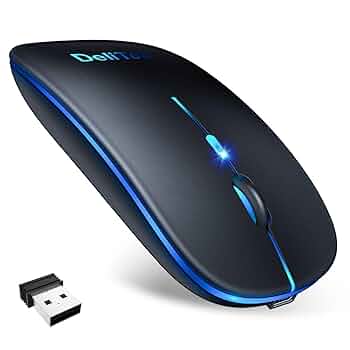 ノンブランドワイヤレスマウス Amazon | クリアゲーミングマウス 2.4G Bluetooth対応ワイヤレス