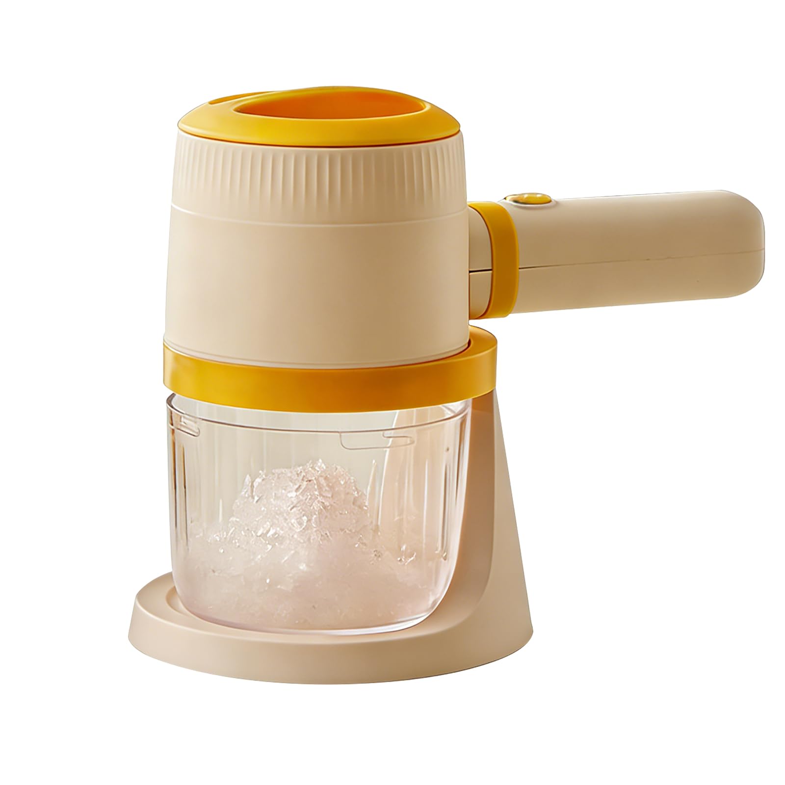 Trituradora De Hielo, Mini Máquina Electrónica Para Cubitos De Hielo Máquina Multifuncional Portátil Para Hacer Granizados Con 2 Cuchillas De Acero Inoxidable Para Reuniones Familiares