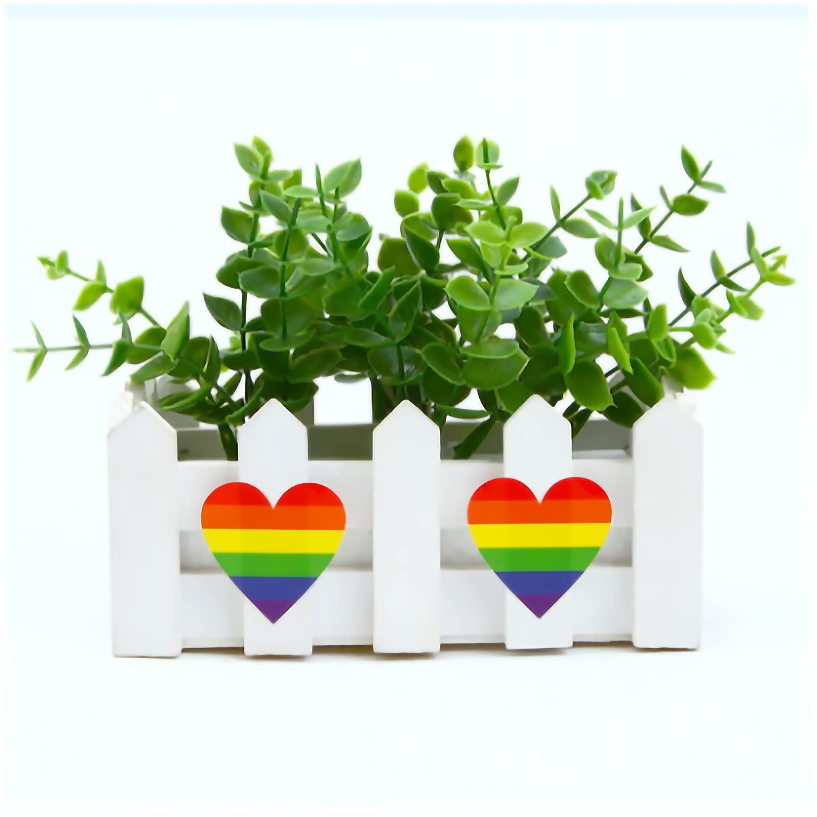Produktbild von Herz-Regenbogen-Aufkleber, LGBT-Aufkleber, Selbstklebende Rolle