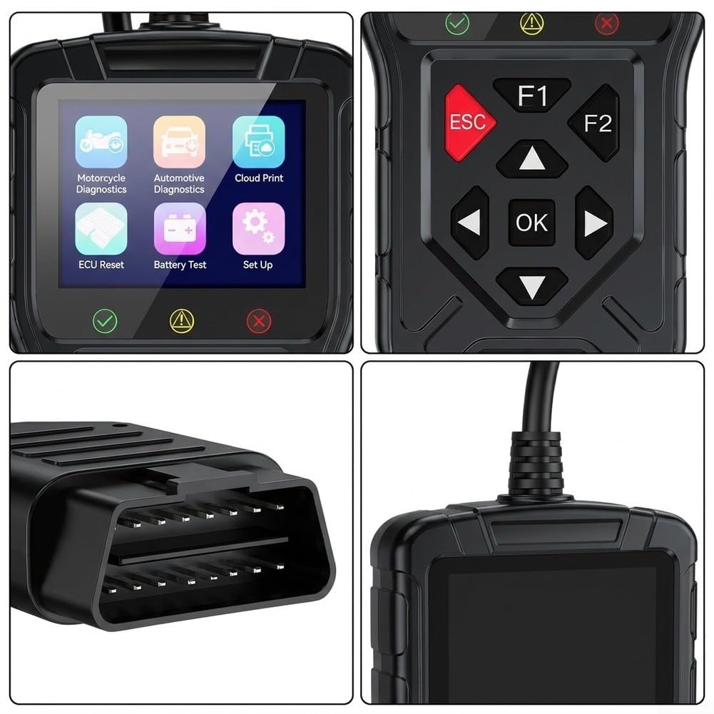 M60 für obd2 Diagnosegerät Auto für motorrad Fehlercode Leser