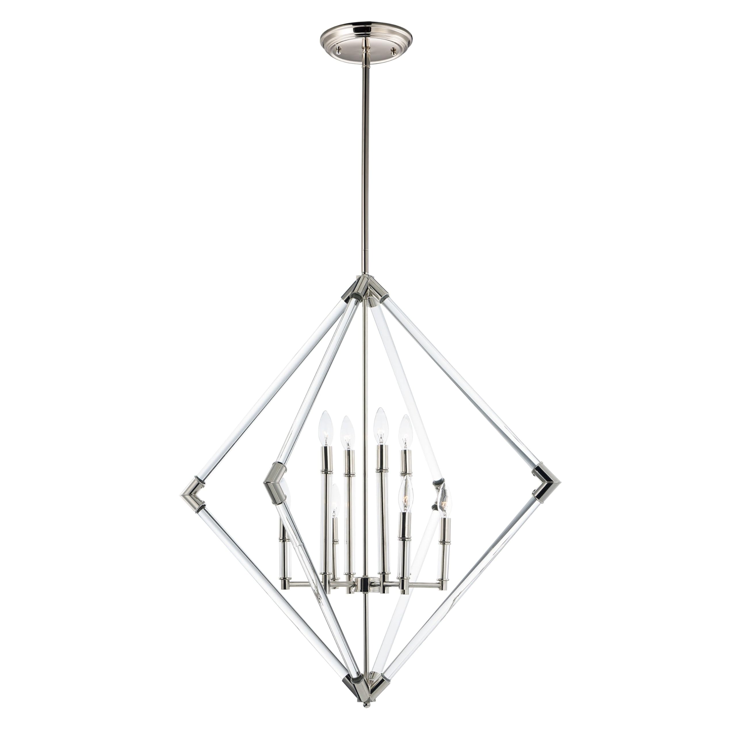 Maxim Lucent-Eight Light Pendant-35.5 Inches Wide by 35 inches high