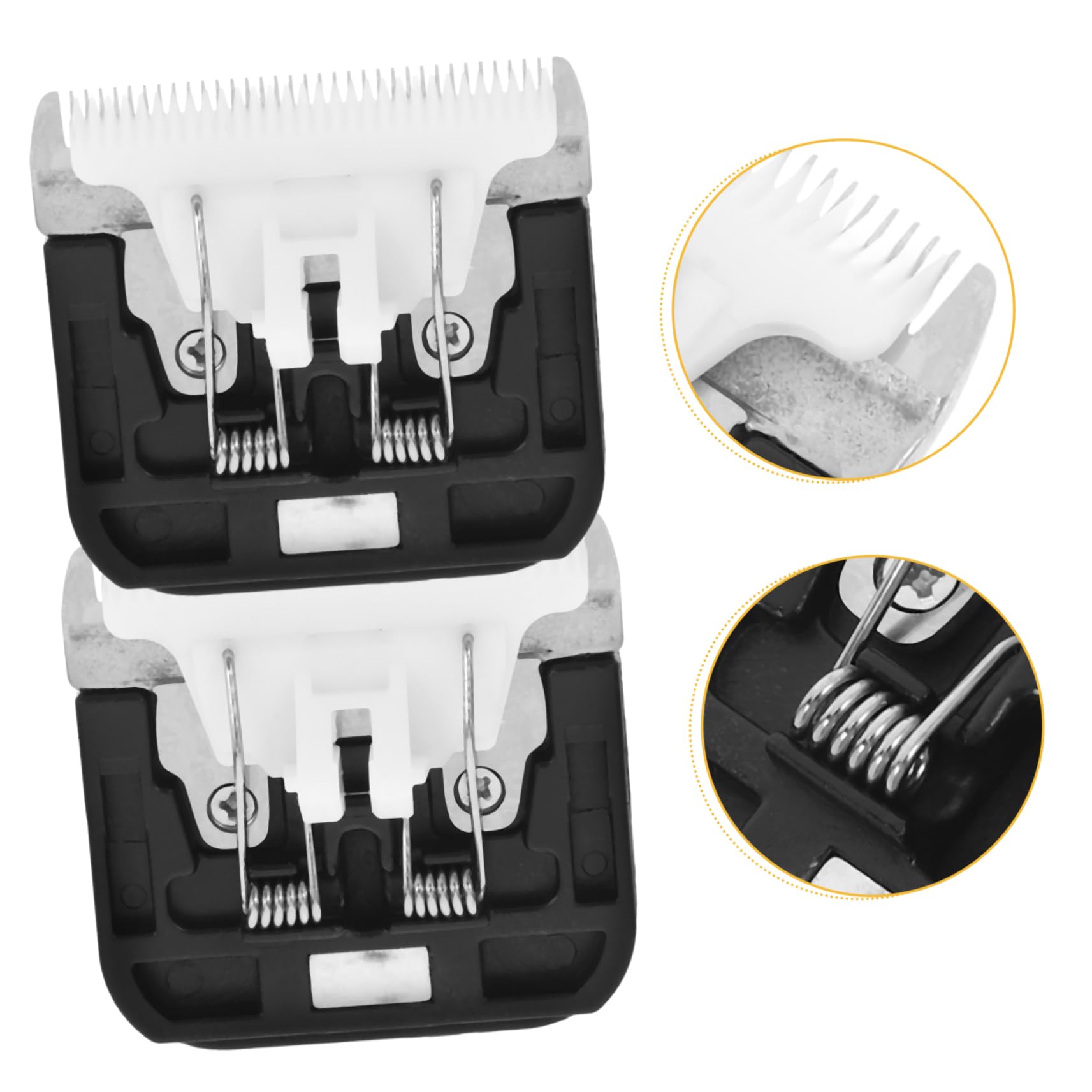 FRCOLOR 10stücke Tragbare Hundepfoten-trimmerklingen Multifunktionale Haarschneider Für Haustiere Kompatibel Mit Elektrischen Haarschneidemaschinen Für Präzises Grooming Von Hund Und