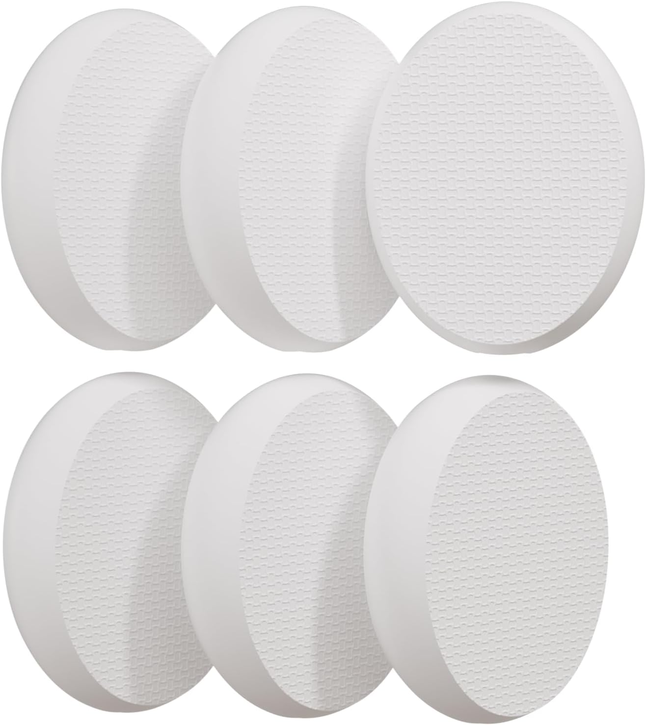 AmazerBath 6 PCS Lotion Applicator Replacement Pads, Back Sunscreen Applicator for Kids, Elderly, Women, Apply Cream Medicine Skin Cream Moisturizer Sunscreen Tanner, White