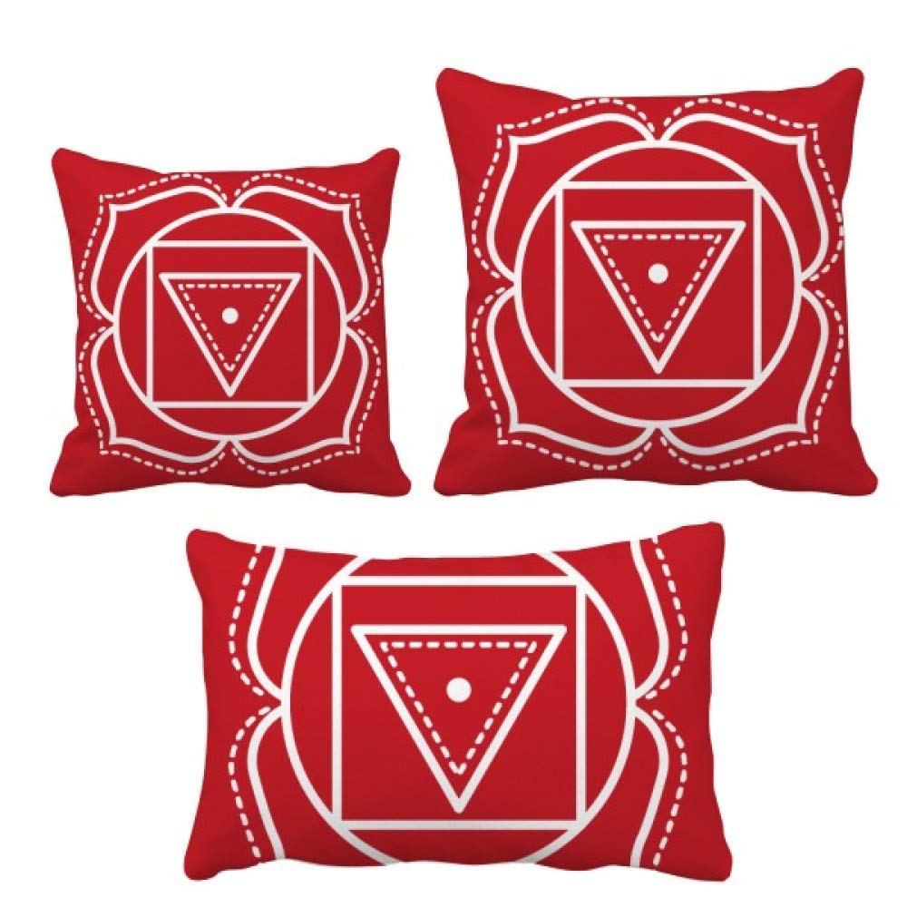 Housse de coussin fleurs géométriques DIYthinker taie oreiller salon