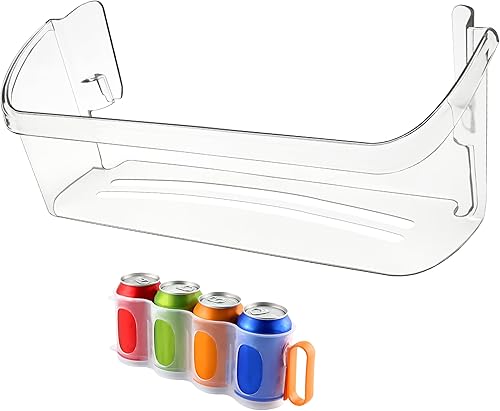 242126602 Contenedor de puerta compatible con Frigi-daire Cro-sley White-Westing-house Refrigerador de repuesto para estantes - Se adapta al estante