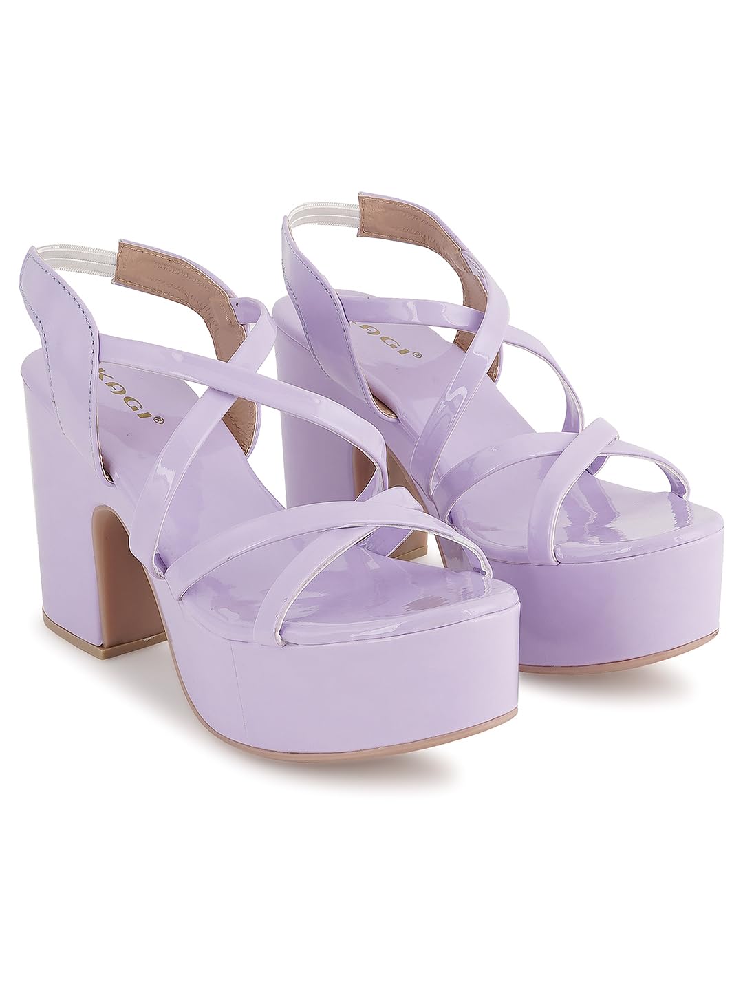 IKAGI Women Stylish Trendy Pencil Heel Sandal (Purple, 7) (B0CV7G441T) Amazon Price History, Amazon Price Tracker