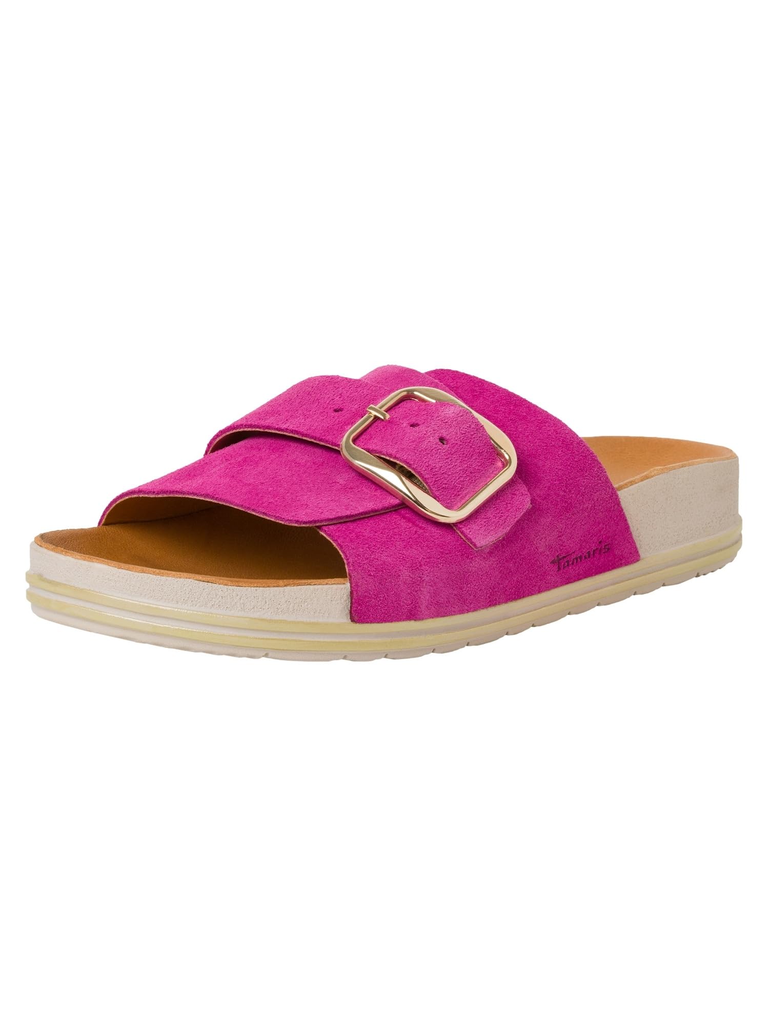 Tamaris Damen 1-27507-42, Flat Sandal, FUXIA,