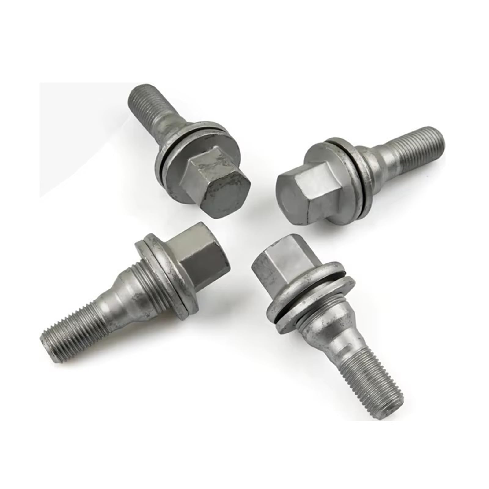 Vis de Roue Compatible avec Citroën pour C4 pour C5 Goujons De Roue De Voiture 4 Pièces Jeu De Boulons De Moyeu Et Écrou De Roue Goujon Hexagonal Écrou De Roue De Pneu
