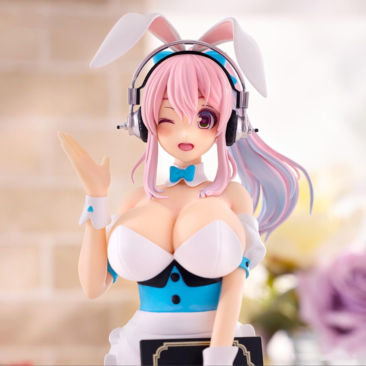 Amazon.co.jp: すーぱーそに子 フィギュア ウェイトレス ライトブルー