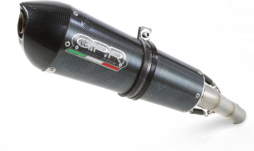 GPR Exhaust System Escape Silenciador Homologado GPE Evo Poppy Compatible Con Kawasaki -Z 900 17-18
