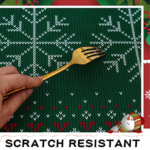 Mysky Home 2Pack Christmas Tablecloth New Year's Eve Tablecloth Snowflake Snowman Tablecloth Checkered Tablecloth 60X84 Inch Waterproof Rectangle Table Cloths For Party Holiday Decoration #TOP7