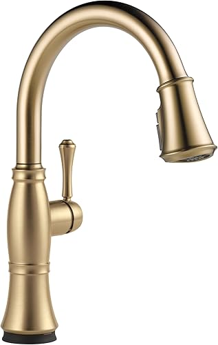 Miniatura 10 de Delta Faucet Cassidy 9197-RB-DST - Grifo de cocina de bronce aceitado con pulverizador desplegable