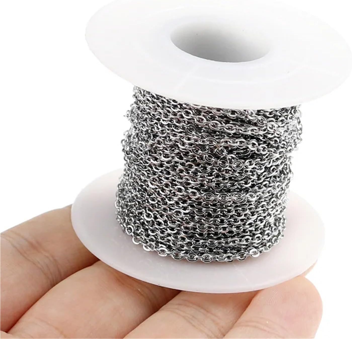 Application 20meter Stainless steel Cable Link Chain for Jewelry Makings Supplies Findings(Rose gold 2mm)